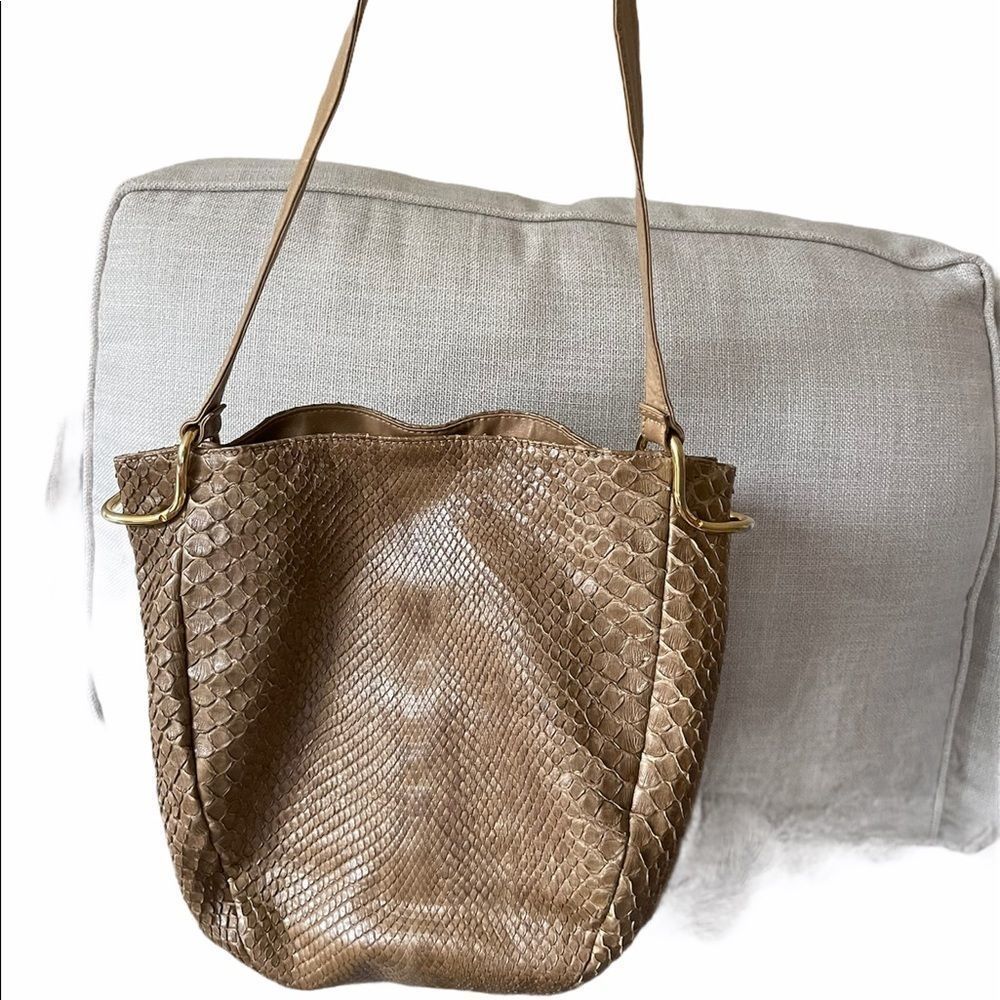 Genuine Lizard Skin Rare Handmade Bag